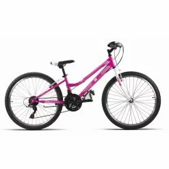 JL-Wenti Bicicleta 24″ Niña Fuxia/Blanco Revoshift 18 Vel.